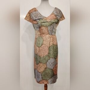 60s VINTAGE SILK HELGA DRESS